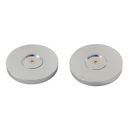 Kingston Brass GLDRF814121 Silver Sage 1-1/4" Grab Bar Flange, Polished Chrome GLDRF814121